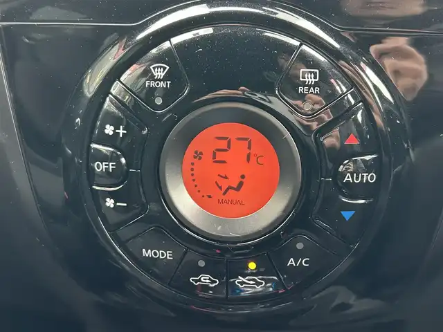 日産 ノート e－パワー ニスモ 栃木県 2018(平30)年 3万km ブリリアントホワイトパール エマージェンシーブレーキ/レーンキープアシスト/オートハイビーム/純正SDナビ/・フルセグTV/・CD/DVD/BT/・USB/SD/AUX/・AM.FM/アラウンドビューモニター/ETC/インテリジェントスマートルームミラー/ニスモフルエアロ/革巻きステアリング/ステアリングスイッチ/コーナーセンサー/スマートキー×２/プッシュスタート/LEDヘッドライト/フォグランプ（R）/オートライト/純正16インチAW/純正フロアマット/純正ドアバイザー/横滑り防止システム/電動格納ウィンカーミラー