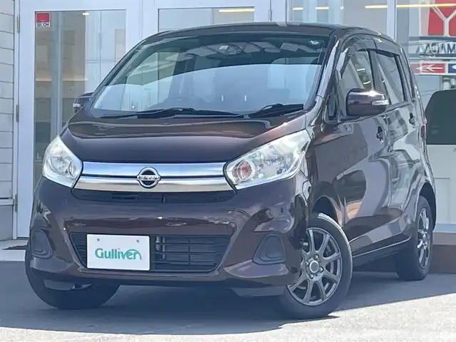 日産 デイズ X Vセレクション 道央・札幌 2016(平28)年 6.1万km モカブラウンP 社外オーディオ(CD、FM)/シートヒーターD席/横滑り防止/衝突被害軽減システム/アイドリングストップ/バックカメラ/プッシュスタート/純正エンジンスターター/社外フロアマット