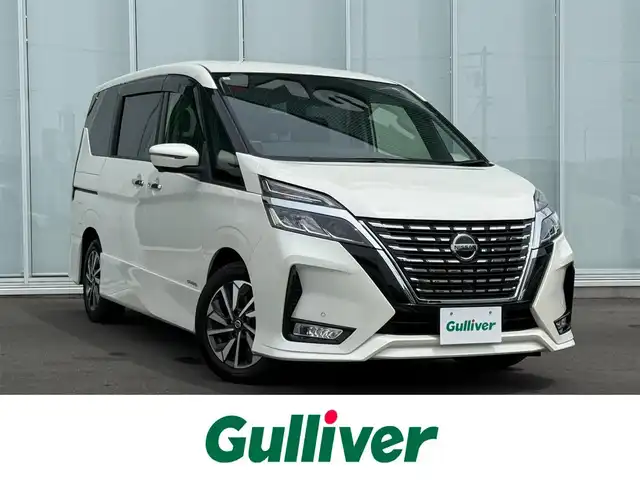 日産 セレナ ハイウェイスター V 神奈川県 2021(令3)年 6万km 白 純正ナビ /フルセグ　/ETC /両側パワースライドドア　/追従クルーズコントロール　/Bluetooth接続　/CD/DVD　/前後ドライブレコーダー　/前後コーナーセンサー/ABS　/横滑り防止装置　/衝突被害軽減システム/3列シート/パワーステアリング/パワーウィンドウ/純正フロアマット/純正アルミホイル/オートライト/LEDヘッドライト/ｗ＋サイドエアバッグ