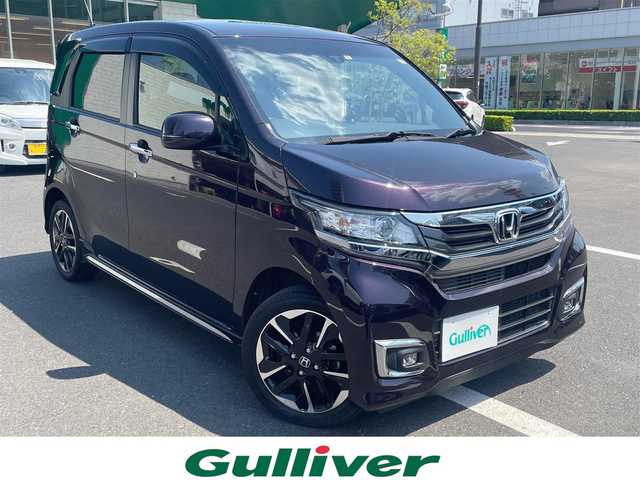 ホンダ Ｎ ＷＧＮ G ターボパッケージ 島根県 2018(平30)年 7.2万km プレミアムベルベットパープル・パール 純正メモリーナビ　/Ｂｌｕｅｔｏｏｔｈ　/バックカメラ　/ビルトインＥＴＣ　/前席シートヒーター/ハーフレザーシート　/ＨＩＤヘッドライト　/パドルシフト　/衝突軽減ブレーキ　/スマートキー　/プッシュスタート　/クルーズコントロール/純正フロアマット/ドアバイザー/スペアキー1本
