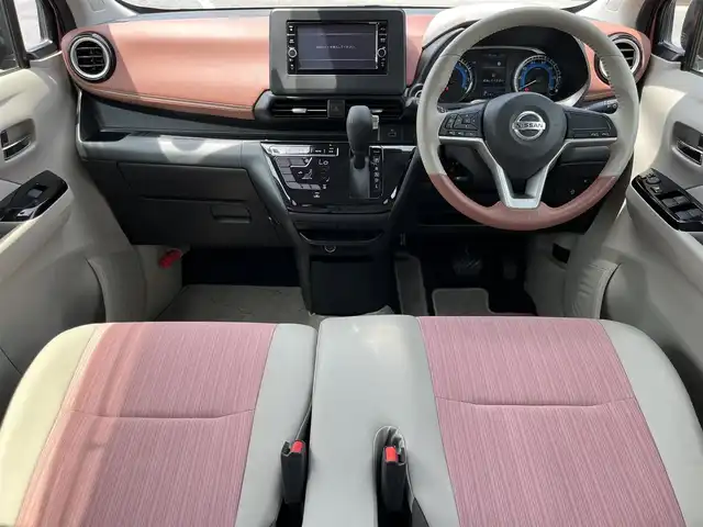 日産 デイズ ボレロ 奈良県 2023(令5)年 1.2万km ピンクⅡ アイドリングストップ　/フルセグナビ　/Bluetooth　/スペアキー　/純正フロアマット　/全方位カメラ　/コーナーセンサー　/スマートキー　/カーテンエアバッグ