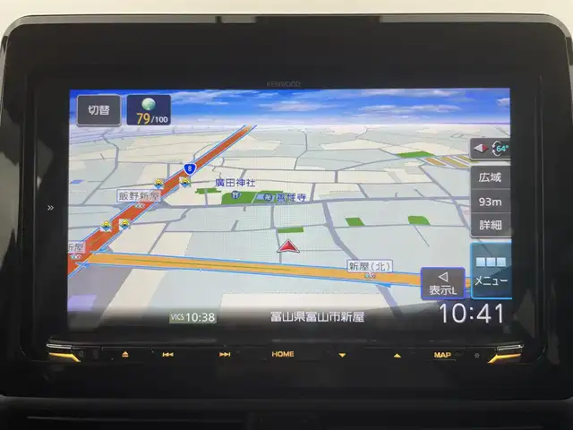 三菱 デリカミニ T プレミアム 富山県 2023(令5)年 1.4万km ナチュラルアイボリーメタリック 社外9型ナビ（AM/FM/DVD/BT/フルセグ）/全方位カメラ/ドライブレコーダー/ETC/両側パワースライドドア/ハーフレザーシート/シートヒーター/ハンドルヒーター/衝突被害軽減システム/レーダークルーズコントロール/レーンキープアシスト/コーナーセンサー/横滑り防止装置/アイドリングストップ/純正アルミホイール/純正ゴムマット/オートLEDライト/デジタルインナーミラー/オートホールド付電子パーキング/革巻きステアリング/ステアリングスイッチ/パドルシフト/スマートキー/スペアキー