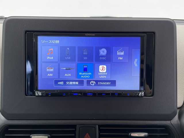 日産 デイズ X 長野県 2023(令5)年 2.2万km ホワイトパール 社外ナビ（BT/CD/AM/FM）/バックカメラ/ETC/エマージェンシーブレーキ/LDP（車線逸脱防止支援システム）/前後ソナー/ふらつき防止/先行車発進お知らせ/前席シートヒーター/ハロゲンライト/ヘットライトレベライザー/アイドリングストップ/インテリジェントキー/スペアーキー/社外フロアマット/純正14インチAW/周防エアーキー/取扱説明書/保証書