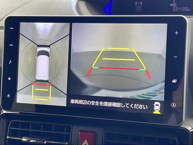 ダイハツ タント カスタム RS セレクション 岐阜県 2020(令2)年 6.7万km パールブラック 純正ナビ/　(AM/FM/CD/DVD/Bluetooth/フルセグTV)/全方位モニター/スマートアシスト/コーナーセンサー/レーダークルーズコントロール/レーンキープアシスト/運転席ロングスライドシート/LEDヘッドライト/両側パワースライドドア/ETC/ハーフレザーシート/シートヒーター/純正ドライブレコーダー/純正アルミホイール/純正フロアマット/純正ドアバイザー