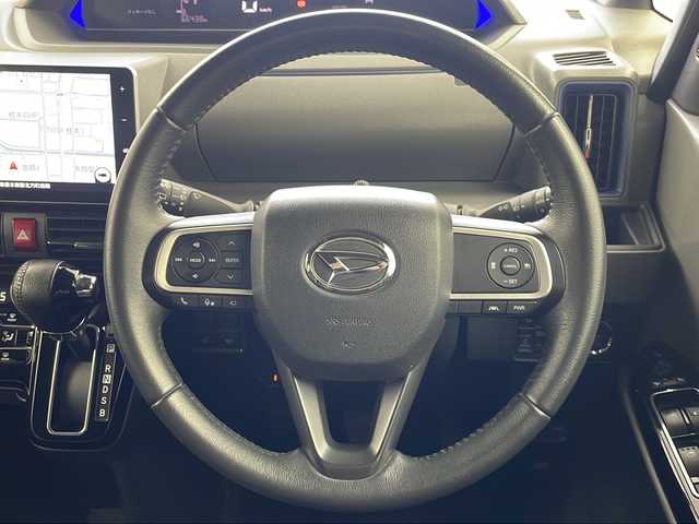 ダイハツ タント カスタム RS セレクション 岐阜県 2020(令2)年 6.7万km パールブラック 純正ナビ/　(AM/FM/CD/DVD/Bluetooth/フルセグTV)/全方位モニター/スマートアシスト/コーナーセンサー/レーダークルーズコントロール/レーンキープアシスト/運転席ロングスライドシート/LEDヘッドライト/両側パワースライドドア/ETC/ハーフレザーシート/シートヒーター/純正ドライブレコーダー/純正アルミホイール/純正フロアマット/純正ドアバイザー