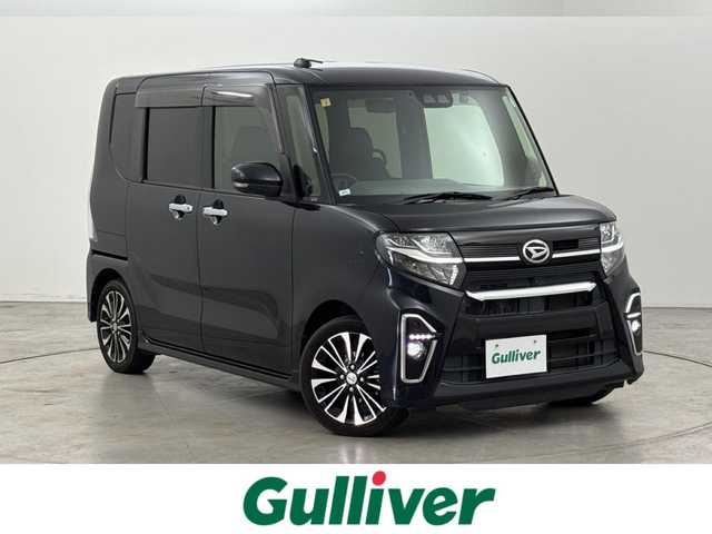 ダイハツ タント カスタム RS セレクション 福岡県 2020(令2)年 6.7万km パールブラック 純正ナビ/フルセグTV/BT　/全方位カメラ　/ＥＴＣ　/ナビ連動純正ドラレコ　/両側パワースライドドア　/レーダークルーズコントロール　/衝突軽減　/レーンキープ　/コーナーセンサー　/シートヒーター　/運転席ロングスライドシート　/ＬＥＤ/禁煙車