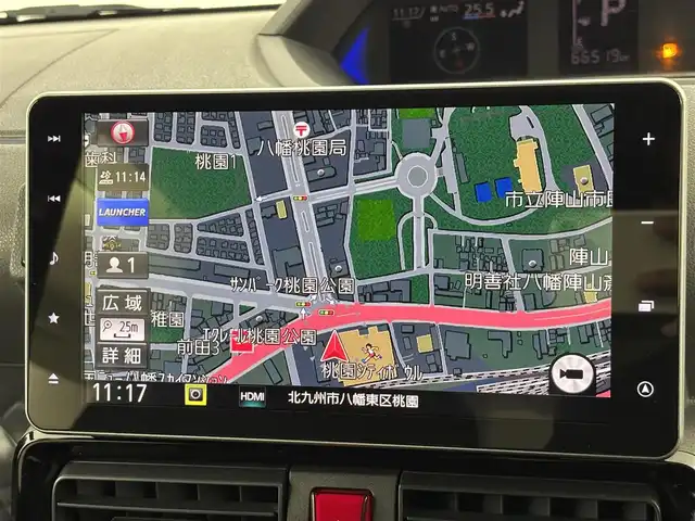 ダイハツ タント カスタム RS セレクション 福岡県 2020(令2)年 6.7万km パールブラック 純正ナビ/フルセグTV/BT　/全方位カメラ　/ＥＴＣ　/ナビ連動純正ドラレコ　/両側パワースライドドア　/レーダークルーズコントロール　/衝突軽減　/レーンキープ　/コーナーセンサー　/シートヒーター　/運転席ロングスライドシート　/ＬＥＤ/禁煙車