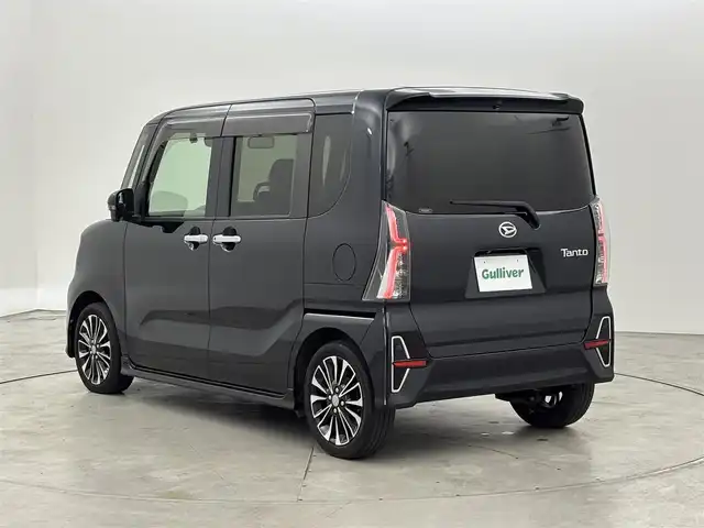 ダイハツ タント カスタム RS セレクション 福岡県 2020(令2)年 6.7万km パールブラック 純正ナビ/フルセグTV/BT　/全方位カメラ　/ＥＴＣ　/ナビ連動純正ドラレコ　/両側パワースライドドア　/レーダークルーズコントロール　/衝突軽減　/レーンキープ　/コーナーセンサー　/シートヒーター　/運転席ロングスライドシート　/ＬＥＤ/禁煙車