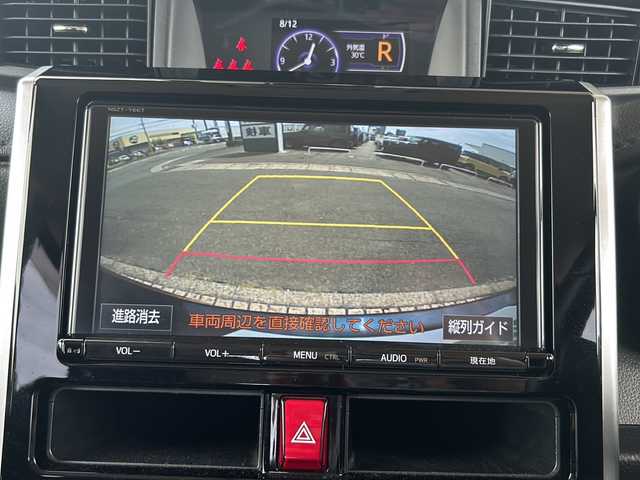 トヨタ タンク カスタムG S 静岡県 2018(平30)年 5.6万km レーザーブルークリスタルシャイン 9インチ純正ナビ/・AM/・FM/・CD/DVD/・フルセグTV/・SD/・Bluetooth/主要装備/・バックカメラ/・スマートアシスト/・ＥＴＣ/・両側パワースライドドア/・ＬＥＤヘッドライト/・ドラレコ/・クルーズコントロール/・横滑り防止装置/・アイドリングストップ/・１４インチ純正ＡＷ/・純正フロアマット