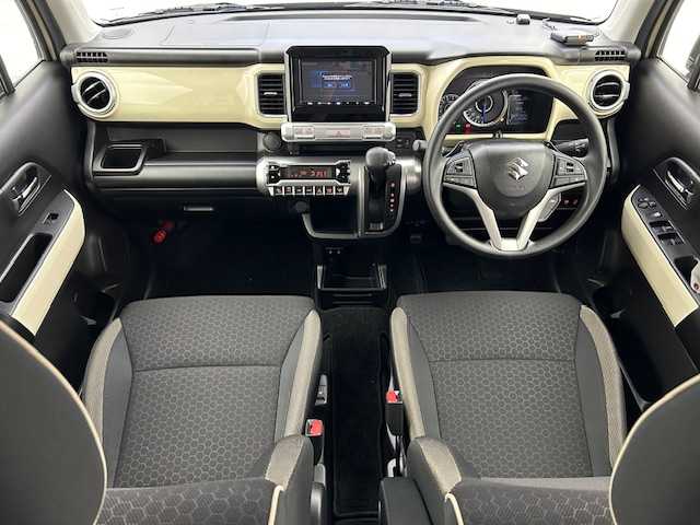 スズキ クロスビー HYBRID MV 宮城県 2024(令6)年 2.6万km キャラバンアイボリーパールメタリック/ホワイト 2トーンルーフ 4WD/SDナビ(TV/BT/CD)/バックカメラ/ETC/スズキセーフティサポート/レーダークルーズコントロール/ヒルディセントコントロール/グリップコントロール/パドルシフト/シートヒーター/プッシュスタート/スマートキー/オートライト/オートマチックハイビーム/純正16インチアルミホイール/フロアマット/禁煙車