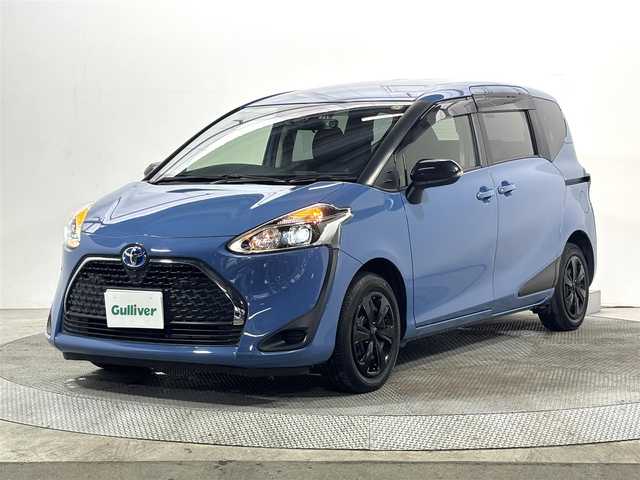 トヨタ シエンタ ハイブリッド G セーフティエディションⅡ 大阪府 2022(令4)年 1.8万km グレイッシュブルー 純正ナビTV バックカメラ 両側パワースライドドア クルーズコントロール 衝突軽減ブレーキ レーンアシスト オートハイビーム スマートキー プッシュスタート クリアランスソナー 前後ドライブレコーダー　ETC