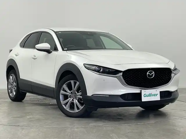 マツダ ＣＸ－３０ 20S プロアクティブツーリングセレ 群馬県 2021(令3)年 3.3万km スノーフレイクホワイトパールマイカ ・ナビ ＜フルセグTV＞/・クルーズコントロール/・電動リアゲート/・ドライブレコーダー/・ETC/・パワーシート/・シートメモリー/・HUD/・スマートキー/・レーンキープアシスト/・衝突被害軽減システム/・横滑り防止装置/・盗難防止装置/・SRSエアバッグ（運転席/助手席/サイド）/・純正フロアマット/・純正１８インチアルミホイール
