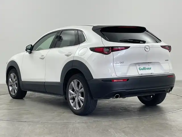 マツダ ＣＸ－３０ 20S プロアクティブツーリングセレ 群馬県 2021(令3)年 3.3万km スノーフレイクホワイトパールマイカ ・ナビ ＜フルセグTV＞/・クルーズコントロール/・電動リアゲート/・ドライブレコーダー/・ETC/・パワーシート/・シートメモリー/・HUD/・スマートキー/・レーンキープアシスト/・衝突被害軽減システム/・横滑り防止装置/・盗難防止装置/・SRSエアバッグ（運転席/助手席/サイド）/・純正フロアマット/・純正１８インチアルミホイール