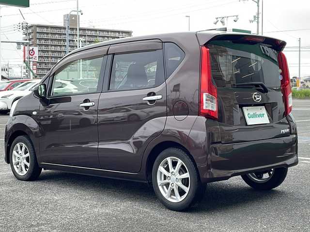 ダイハツ ムーヴ X SAⅢ 徳島県 2017(平29)年 1.1万km プラムブラウンクリスタルマイカ コーナーセンサー/衝突被害軽減システム/純正フロアマット/アイドリングストップ/純正オーディオ/（ラジオ/DISC/USB）/横滑り防止装置/オートライト/オートマチックハイビーム/スマートキー/プッシュスタート