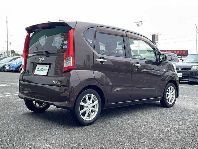 ダイハツ ムーヴ X SAⅢ 徳島県 2017(平29)年 1.1万km プラムブラウンクリスタルマイカ コーナーセンサー/衝突被害軽減システム/純正フロアマット/アイドリングストップ/純正オーディオ/（ラジオ/DISC/USB）/横滑り防止装置/オートライト/オートマチックハイビーム/スマートキー/プッシュスタート