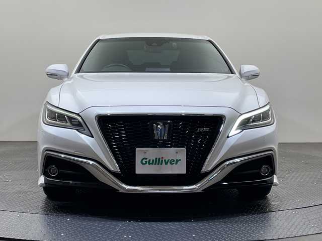 トヨタ クラウン ハイブリッド RS アドバンス 愛媛県 2018(平30)年 6.4万km ホワイトパールクリスタルシャイン 純正メモリナビ/フルセグテレビ/Bluetooth/USB/全周囲カメラ/レーダークルーズコントロール/衝突被害軽減ブレーキ/前後コーナーセンサー/レーンキープアシスト/LEDヘッドライト/オートマチックハイビーム/オートライト/ブラインドスポットモニター/パワーシート/シートヒーター/ドライブレコーダー/ETC/スペアキー/スマートキー