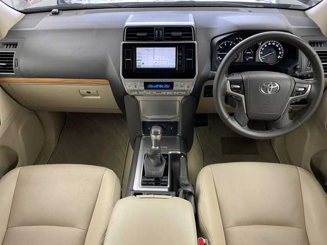 トヨタ ランドクルーザー プラド TX Lパッケージ マットブラED 岐阜県 2023(令5)年 2.1万km ブラック サンルーフ/ベージュレザーシート/シートヒーター/ベンチレーション/パワーシート/SDナビ/CD/DVD/Bluetooth/フルセグTV/バックモニター/トヨタセーフティセンス/パーキングサポートブレーキ/プリクラッシュセーフティシステム/レーントレーシングアシスト/レーダークルーズコントロール/レーンディパーチャーアラート/オートマチックハイビーム/クリアランスソナー/ETC/ドライブレコーダー/トランスファースイッチ/ヘッドライトウォッシャー/電動格納ミラー/ルーフレール/トノカバー/純正18インチアルミホイール/スマートキー/プッシュスタート