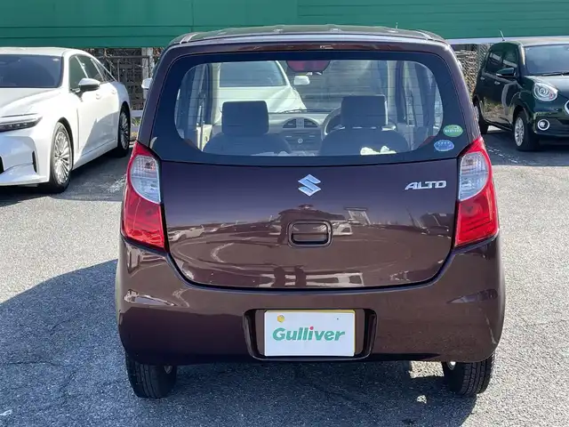スズキ アルト F 千葉県 2012(平24)年 10.3万km マルーンブラウンパール ・リモコンキー/・スペアキー有/・フロアマット純正/・ETC/・取扱説明書