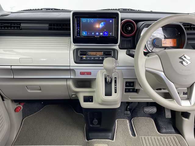 スズキ スペーシア HYBRID X 鹿児島県 2020(令2)年 7.3万km アーバンブラウンパールメタリック ワンオーナー/純正ディスプレイオーディオ/Bluetooth/両側パワースライドドア/ビルトインETC/コーナーセンサー/ヘッドライトレベライザー /衝突軽減ブレーキ/オートライト/アイドリングストップ/前席シートヒーター/純正フロアマット/リアサンシェード/サーキュレーター/取扱説明書/保証書/スマートキー
