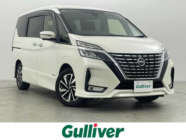 日産 セレナ ハイウェイスター V 群馬県 2021(令3)年 2.6万km ブリリアントホワイトパール セーフティパックA/・SRSカーテンエアバッグシステム&サイドエアバッグシステム/・インテリジェント ルームミラー/・インテリジェント アラウンドビューモニター/・インテリジェント DA（ふらつき警報）/・ヒーター付ドアミラー/＝＝＝＝＝＝/純正10インチナビ/AM/FM/CD/DVD/Blu-ray/SD/BT/フルセグ/ETC/純正ドライブレコーダー/両側パワースライドドア/プロパイロット/エマージェンシーブレーキ/インテリジェントFCW（前方衝突予測警報）/インテリジェントLI（車線逸脱防止支援システム）/LDW（車線逸脱警報）/インテリジェント BSI（後側方衝突防止支援システム）/BSW（後側方車両検知警報）/RCTA（後退時車両検知警報）/電動パーキングブレーキ/オートブレーキホールド/LEDヘッドライト/スマートキー/プッシュスタート