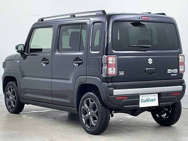スズキ ハスラー タフワイルド・ターボ 道央・札幌 2024(令6)年 0.3万km ブルーイッシュブラックパール3 ・４ＷＤ/・スズキセーフティサポート/・衝突被害軽減ブレーキ/・誤発進抑制機能/・レーンキープアシスト/・車線逸脱警報/・アダプティブクルーズコントロール/・デュアルカメラブレーキサポート/・先行車発進お知らせ/・標識認識機能/・グリップコントロール/・ヒルディセントコントロール/・横滑り防止装置/・アイドリングストップ/・リアパーキングセンサー/・前席シートヒーター/・電動格納式ドアミラー/・ドアミラーヒーター/・ドアミラーウィンカー/・オートライト/・オートマチックハイビーム/・ＬＥＤヘッドライト/・ＬＥＤフォグ