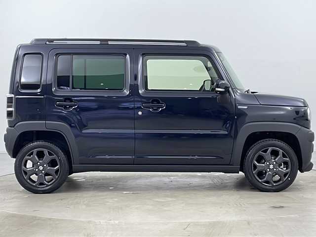 スズキ ハスラー タフワイルド・ターボ 道央・札幌 2024(令6)年 0.3万km ブルーイッシュブラックパール3 ・４ＷＤ/・スズキセーフティサポート/・衝突被害軽減ブレーキ/・誤発進抑制機能/・レーンキープアシスト/・車線逸脱警報/・アダプティブクルーズコントロール/・デュアルカメラブレーキサポート/・先行車発進お知らせ/・標識認識機能/・グリップコントロール/・ヒルディセントコントロール/・横滑り防止装置/・アイドリングストップ/・リアパーキングセンサー/・前席シートヒーター/・電動格納式ドアミラー/・ドアミラーヒーター/・ドアミラーウィンカー/・オートライト/・オートマチックハイビーム/・ＬＥＤヘッドライト/・ＬＥＤフォグ