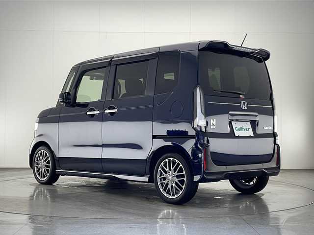 ホンダ Ｎ ＢＯＸ カスタム ターボ 宮崎県 2024(令6)年 1.6万km ミッドナイトブルービームM Honda SENSING/〇衝突軽減ブレーキ（CMBS）/〇先行車発進お知らせ機能/〇歩行者事故低減ステアリング/〇路外逸脱抑制機能/〇標識認識機能/〇渋滞追従機能付アダプティブクルーズコントロール（ACC）/〇車線維持支援システム（LKAS）/〇誤発進抑制機能/〇後方誤発進抑制機能/〇近距離衝突軽減ブレーキ/〇急アクセル抑制機能/〇パーキングセンサーシステム/〇オートハイビーム/純正8インチナビ/フルセグTV/バックカメラ/両側パワースライドドア/合皮シート/シートヒーター/パドルシフト/LEDヘッドライト/純正15インチAW/純正ドライブレコーダー（DRH-229ND)/電子制御パーキングブレーキ/オートブレーキホールド機能