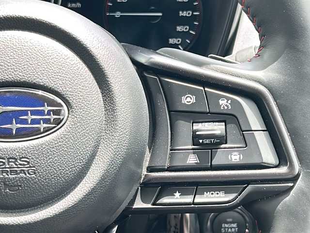 スバル レヴォーグ 1．8STIスポーツ EX 山形県 2021(令3)年 1.9万km クリスタルホワイトP ４WD/純正ナビ/(フルセグTV/USB/BT/スマートフォン連携)/バックカメラ/ドライブレコーダー/ビルトインETC/アイサイト/アダプティブクルーズコントロール/電動パーキングブレーキ/メモリー付きパワーシート/シートヒーター全席/デジタルインナーミラー/電動リアゲート/革巻きステアリング/ステアリングスイッチ/パドルシフト/プッシュスタート＆スマートキー/ウインカー付き電動格納ミラー/LEDヘッドライト/フォグランプ/純正フロアマット/純正18インチAW
