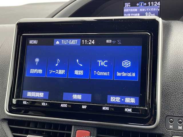 トヨタ ヴォクシー ZS 煌Ⅱ 千葉県 2020(令2)年 5.6万km ブラック 純正ナビ/AM/FM/CD/DVD/BT/SD/フルセグTV/純正フリップダウンモニター/両側パワースライドドア/プリクラッシュセーフティ/レーンキープアシスト/オートハイビーム/純正LEDヘッドライト/バックカメラ/アイドリングストップ/ETC/社外18インチAW