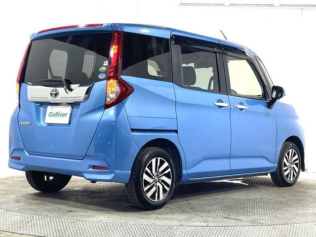 トヨタ ルーミー カスタムG 大阪府 2020(令2)年 4万km ファインブルーマイカメタリック 純正ナビ（地デジ／ＣＤ／Ｂｌｕｅｔｏｏｔｈ）　衝突軽減Ｂ　両側電動ドア　レーンアシスト　クルコン　シートヒーター　ソナー　ＥＴＣ　バックカメラ　ドラレコ　プッシュスタート　スマートキー　ＬＥＤ
