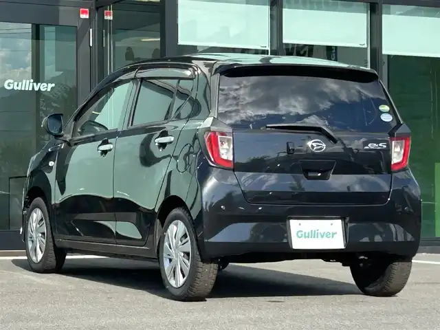 ダイハツ ミラ イース X リミテッド SAⅢ 愛媛県 2020(令2)年 3.4万km ブラックマイカメタリック ナビ（Bluetooth/ワンセグ/CD）/バックカメラ/LEDヘッドライト/横滑り防止装置/盗難防止装置/衝突被害軽減システム/オートマチックハイビーム/コーナーセンサー/アイドリングストップ/純正フロアマット