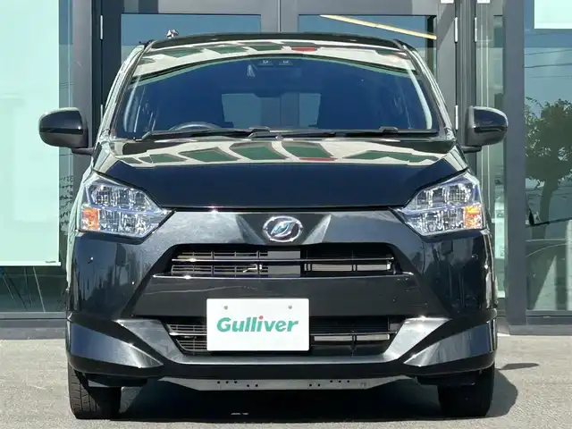 ダイハツ ミラ イース X リミテッド SAⅢ 愛媛県 2020(令2)年 3.4万km ブラックマイカメタリック ナビ（Bluetooth/ワンセグ/CD）/バックカメラ/LEDヘッドライト/横滑り防止装置/盗難防止装置/衝突被害軽減システム/オートマチックハイビーム/コーナーセンサー/アイドリングストップ/純正フロアマット