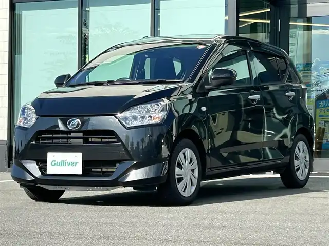 ダイハツ ミラ イース X リミテッド SAⅢ 愛媛県 2020(令2)年 3.4万km ブラックマイカメタリック ナビ（Bluetooth/ワンセグ/CD）/バックカメラ/LEDヘッドライト/横滑り防止装置/盗難防止装置/衝突被害軽減システム/オートマチックハイビーム/コーナーセンサー/アイドリングストップ/純正フロアマット