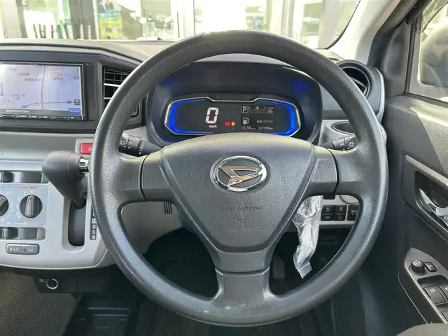 ダイハツ ミラ イース X リミテッド SAⅢ 愛媛県 2020(令2)年 3.4万km ブラックマイカメタリック ナビ（Bluetooth/ワンセグ/CD）/バックカメラ/LEDヘッドライト/横滑り防止装置/盗難防止装置/衝突被害軽減システム/オートマチックハイビーム/コーナーセンサー/アイドリングストップ/純正フロアマット
