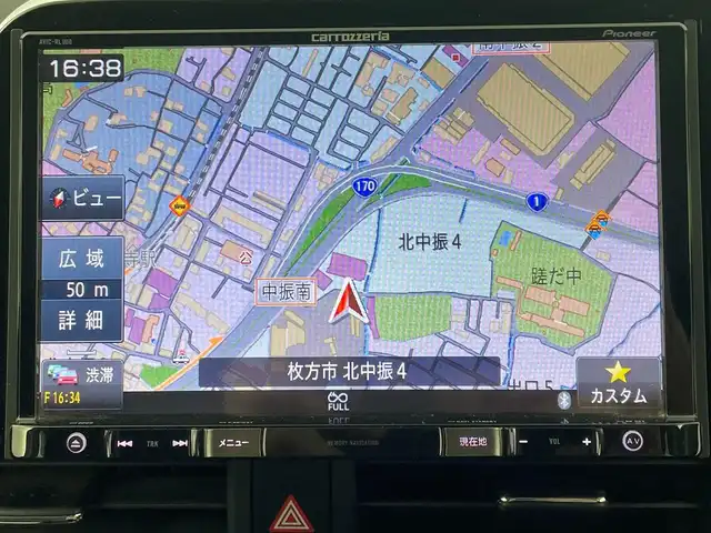 トヨタ シエンタ ハイブリッド G 大阪府 2017(平29)年 4.9万km ヴィンテージブラウンパールクリスタルシャイン カロッツェリア8インチ/　CD/DVD/Bluetooth/バックカメラ/両側パワースライドドア/電動格納ミラー/ETC/ケンウッド　サブウーファー（ボリュームリモコン付き）/ステアリングスイッチ/光軸レベライザー/プッシュスタート/スマートキー/社外アルミホイール
