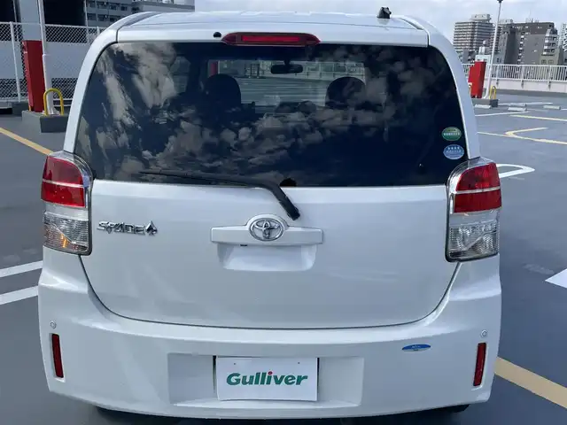 トヨタ スペイド G 東京都 2014(平26)年 6.8万km ホワイトパールクリスタルシャイン 純正ナビ（NSCP-W62)/バックカメラ/片側パワースライドドア/エンジンプッシュボタン/コーナーセンサー/シートヒーター/バイザー・マット/ABS/Wエアバック/保証書/取説
