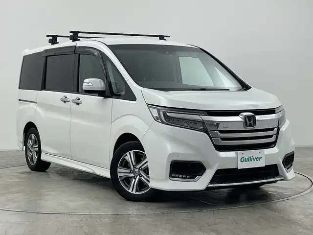 ホンダ ステップワゴン スパーダ eHEV G EXホンダS 群馬県 2020(令2)年 8.6万km プラチナホワイトパール 純正9型ナビ　純正11.6型後席モニター　全方位カメラ　衝突被害軽減ブレーキ　アダプティブクルーズコントロール　デジタルインナーミラー　ETC シートヒーター　わくわくゲート　スマートキー　禁煙車