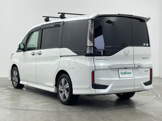ホンダ ステップワゴン スパーダ eHEV G EXホンダS 群馬県 2020(令2)年 8.6万km プラチナホワイトパール 純正9型ナビ　純正11.6型後席モニター　全方位カメラ　衝突被害軽減ブレーキ　アダプティブクルーズコントロール　デジタルインナーミラー　ETC シートヒーター　わくわくゲート　スマートキー　禁煙車