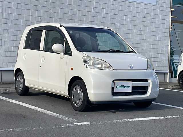 ホンダ ライフ ハッピーエディション 静岡県 2007(平19)年 5万km プレミアムホワイトパール 純正CD/キーレス/スペアキー/ABS/ダブルエアバッグ/取説