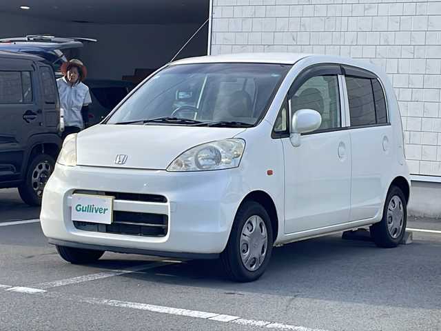 ホンダ ライフ ハッピーエディション 静岡県 2007(平19)年 5万km プレミアムホワイトパール 純正CD/キーレス/スペアキー/ABS/ダブルエアバッグ/取説