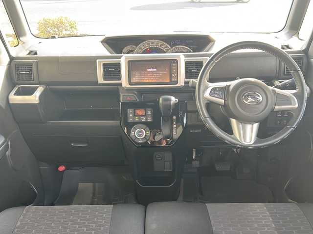 ダイハツ ウェイク G ターボ SA Ⅱ 高知県 2016(平28)年 4.5万km ブラックマイカメタリック 純正ナビ/・Bluetooth/・CD/DVD/フリップダウンモニター/両側電動スライド/バックモニター/スマートアシスト２/ETC/LEDヘッドライト/プッシュスタート