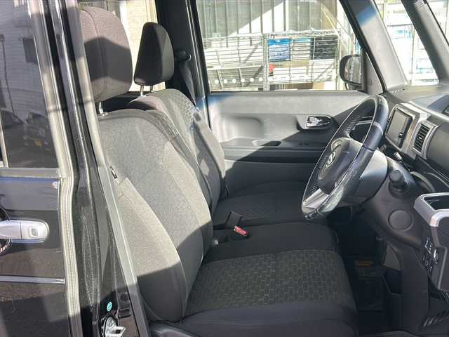 ダイハツ ウェイク G ターボ SA Ⅱ 高知県 2016(平28)年 4.5万km ブラックマイカメタリック 純正ナビ/・Bluetooth/・CD/DVD/フリップダウンモニター/両側電動スライド/バックモニター/スマートアシスト２/ETC/LEDヘッドライト/プッシュスタート