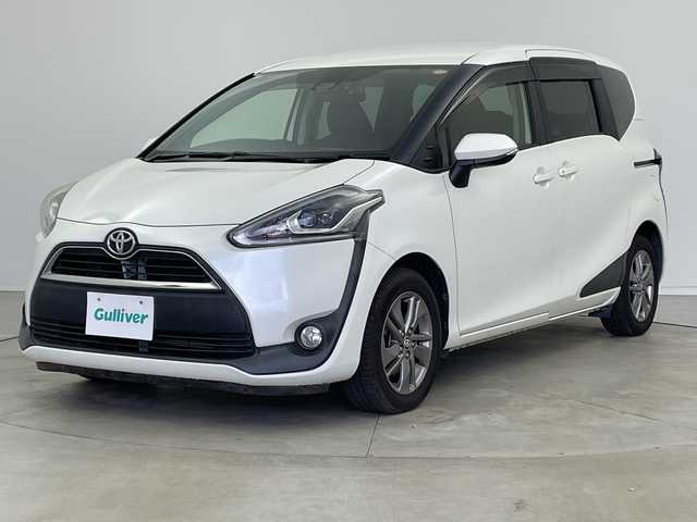 トヨタ シエンタ G 新潟県 2017(平29)年 3.4万km ホワイトパールクリスタルシャイン 純正ナビ　/バックカメラ /両側パワースライドドア /ビルトインETC /前方ドライブレコーダー /レーンキープアシスト /衝突軽減ブレーキ/スペアキー /純正フロアマット /ISOFIX/LEDヘッドライト /オートライト /オートハイビーム/革巻きステアリング/ステアリングスイッチ/電動格納ミラー