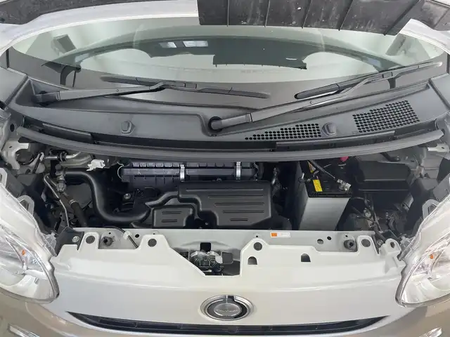 ダイハツ ムーヴ キャンバス X メイクアップ リミテッド SAⅢ 千葉県 2019(平31)年 2.6万km パールホワイトⅢ/ナチュラルベージュマイカメタリック 2トーン 禁煙車/スマートアシストIII/・衝突回避支援ブレーキ/・衝突警報機能/・オートハイビーム/・先行車発進お知らせ機能/・車線はみ出し警報/・誤発進抑制機能/・エマージェンシーストップシグナル/両側パワースライドドア/純正8インチナビ/Bluetooth/フルセグ/CD/DVD/アラウンドビューモニター/LEDオートライト/オートハイビーム/アイドリングストップ/USBポート/プッシュスタート/純正フロアマット