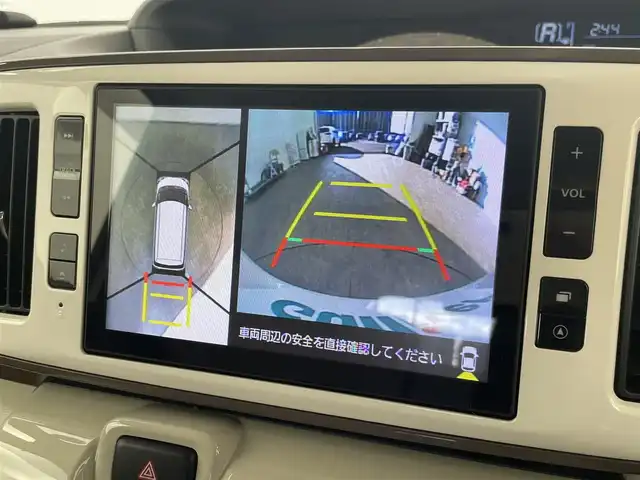 ダイハツ ムーヴ キャンバス X メイクアップ リミテッド SAⅢ 千葉県 2019(平31)年 2.6万km パールホワイトⅢ/ナチュラルベージュマイカメタリック 2トーン 禁煙車/スマートアシストIII/・衝突回避支援ブレーキ/・衝突警報機能/・オートハイビーム/・先行車発進お知らせ機能/・車線はみ出し警報/・誤発進抑制機能/・エマージェンシーストップシグナル/両側パワースライドドア/純正8インチナビ/Bluetooth/フルセグ/CD/DVD/アラウンドビューモニター/LEDオートライト/オートハイビーム/アイドリングストップ/USBポート/プッシュスタート/純正フロアマット