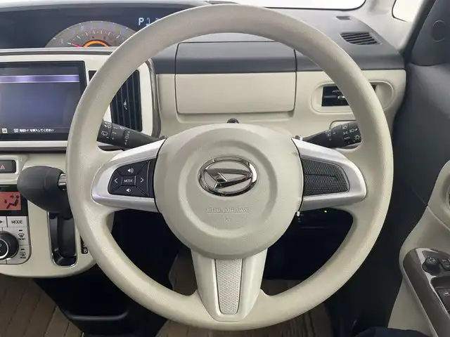 ダイハツ ムーヴ キャンバス X メイクアップ リミテッド SAⅢ 千葉県 2019(平31)年 2.6万km パールホワイトⅢ/ナチュラルベージュマイカメタリック 2トーン 禁煙車/スマートアシストIII/・衝突回避支援ブレーキ/・衝突警報機能/・オートハイビーム/・先行車発進お知らせ機能/・車線はみ出し警報/・誤発進抑制機能/・エマージェンシーストップシグナル/両側パワースライドドア/純正8インチナビ/Bluetooth/フルセグ/CD/DVD/アラウンドビューモニター/LEDオートライト/オートハイビーム/アイドリングストップ/USBポート/プッシュスタート/純正フロアマット