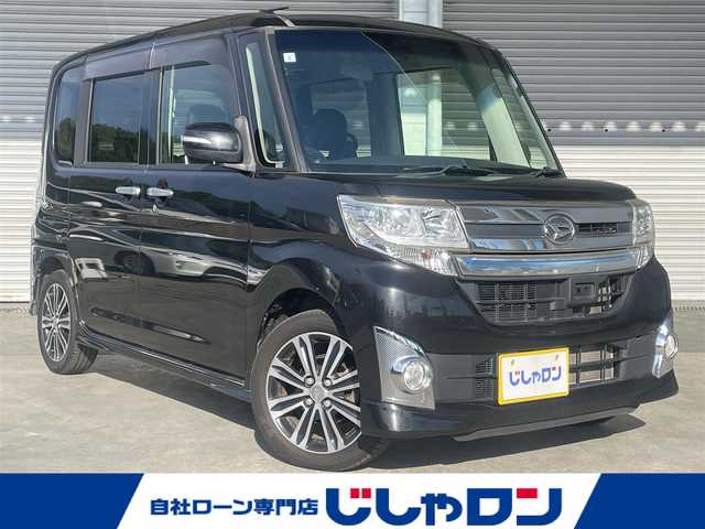 ダイハツ タント カスタム RS 茨城県 2015(平27)年 5.4万km ブラックマイカメタリック (株)IDOMが運営する【じしゃロン水戸店】の自社ローン専用車両になりますこちらは現金またはオートローンご利用時の価格です。自社ローンご希望の方は別途その旨お申付け下さい/純正ナビ　/バックカメラ　/両側パワースライドドア　/バックカメラ/スマートキー/ETC