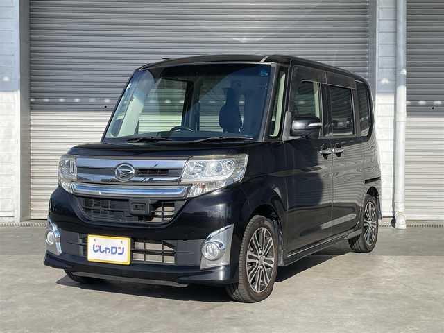 ダイハツ タント カスタム RS 茨城県 2015(平27)年 5.4万km ブラックマイカメタリック (株)IDOMが運営する【じしゃロン水戸店】の自社ローン専用車両になりますこちらは現金またはオートローンご利用時の価格です。自社ローンご希望の方は別途その旨お申付け下さい/純正ナビ　/バックカメラ　/両側パワースライドドア　/バックカメラ/スマートキー/ETC