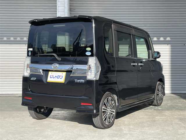 ダイハツ タント カスタム RS 茨城県 2015(平27)年 5.4万km ブラックマイカメタリック (株)IDOMが運営する【じしゃロン水戸店】の自社ローン専用車両になりますこちらは現金またはオートローンご利用時の価格です。自社ローンご希望の方は別途その旨お申付け下さい/純正ナビ　/バックカメラ　/両側パワースライドドア　/バックカメラ/スマートキー/ETC