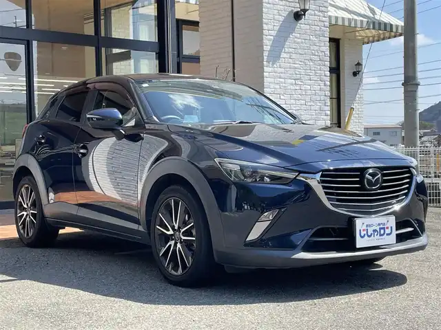 マツダ ＣＸ－３ XD ツーリング 高知県 2015(平27)年 9.7万km ディープクリスタルブルーマイカ (株)IDOMが運営する【じしゃロン高知店】の自社ローン専用車両になります。こちらは現金またはオートローンご利用時の価格です。自社ローンご希望の方は別途その旨お申付け下さい/メーカーナビ　バックカメラ　セーフティーパッケージ　LEDヘッドライト　ヘッドアップディスプレイ　プッシュスタート　アドバンストキー　ハーフレザーシート　純正16インチアルミ　